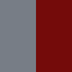 Grey & Burgundy Rugby Cashmere Sweater
