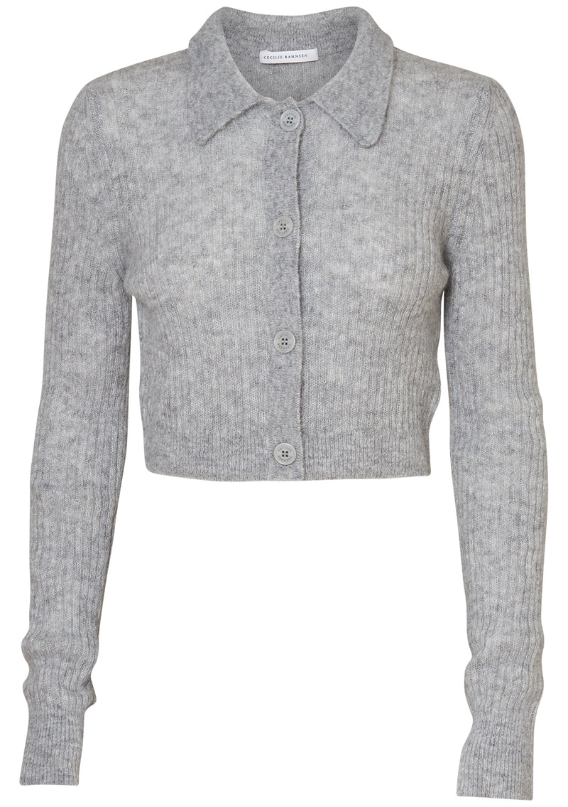 Jacqueline Cardigan Soft Grey