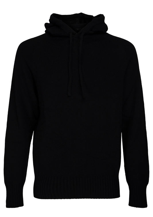 Bad Habits Black Cashmere Hoodie shop online at lot29.dk