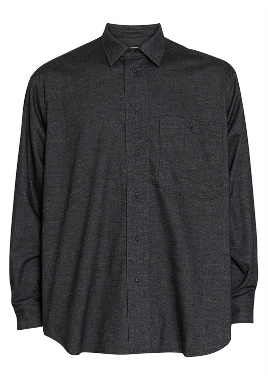 Tonsure Ron Dark Grey Oversize Shirt