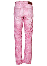 Pink Paisley Jeans