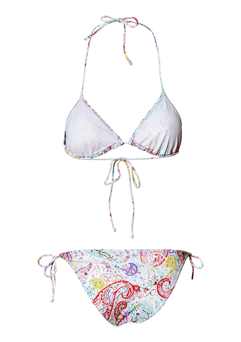 Paisley Printed Bikini Set