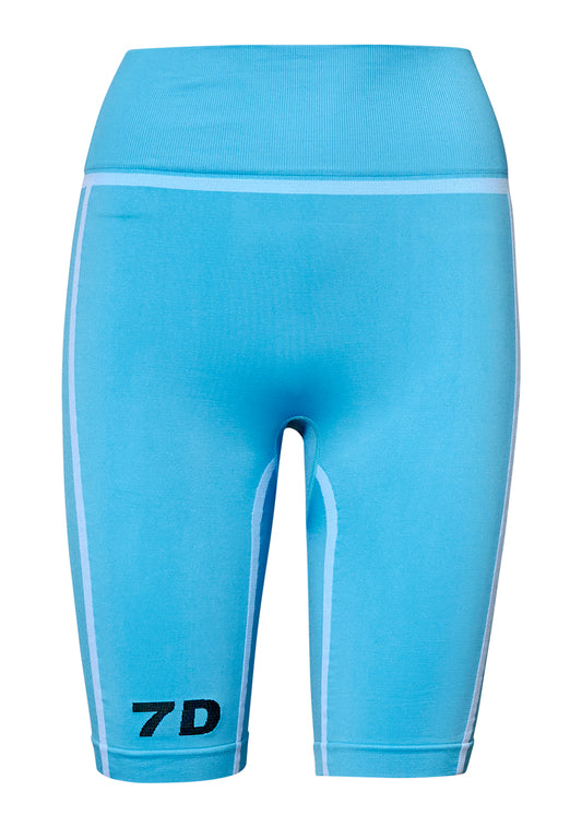 Alaska Blue Palmer Seamless Shorts
