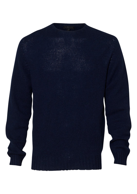 Dark Navy Cashmere Sweater