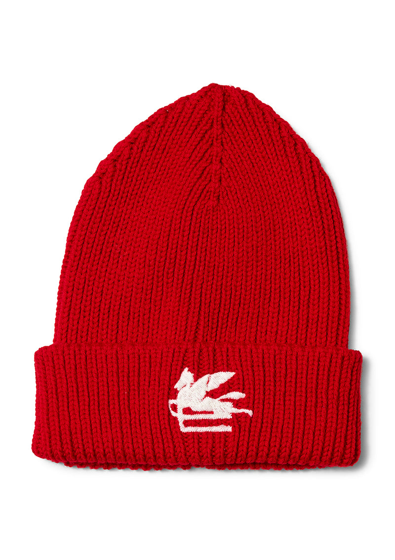 Red Pegaso Wool Hat