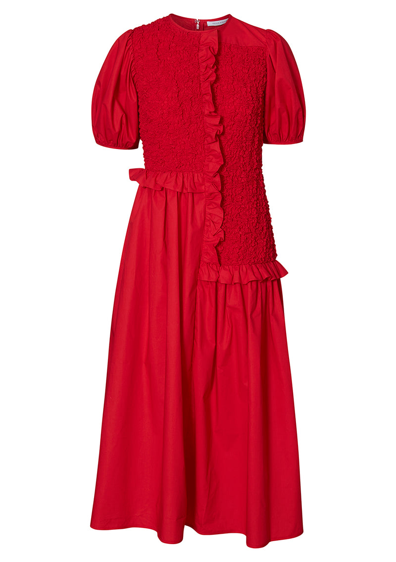 Camden Dress Poppy Red