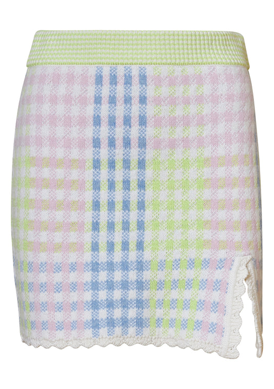 Mint Jelly Pawley Skirt