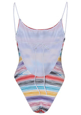 Multicolour Stripe Swimsuit