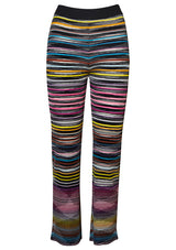 Knit Stripe Trousers