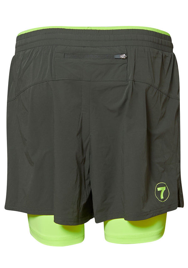 Two-In-One Shorts Green