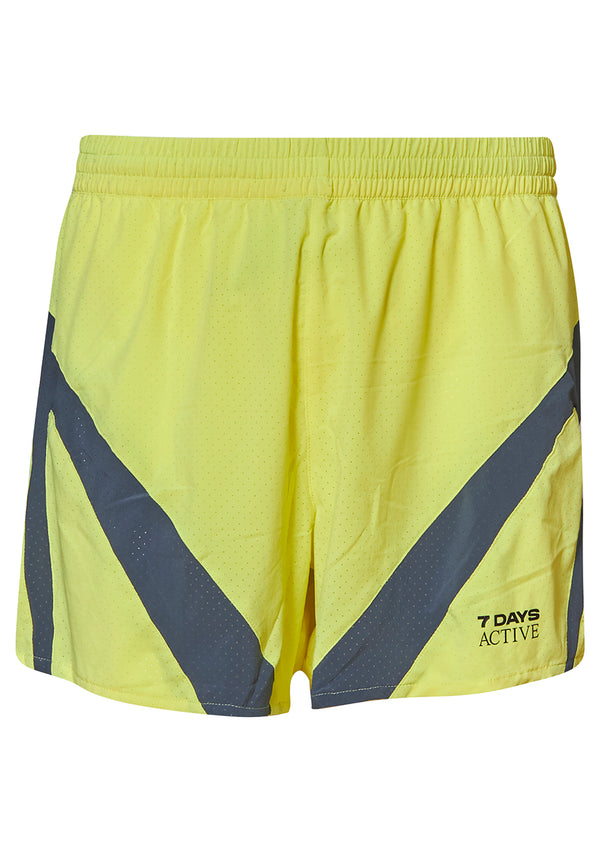 Sprinter Split Shorts Yellow