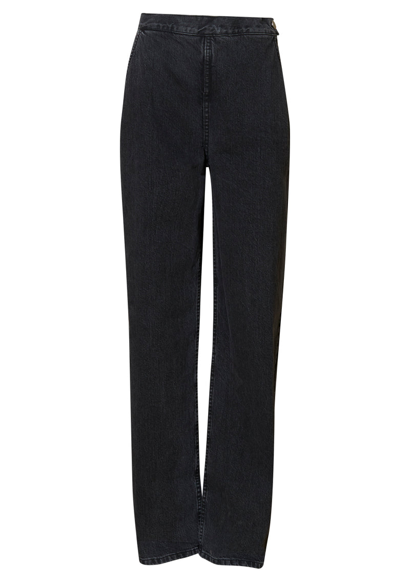 Washed Black Vento Pants