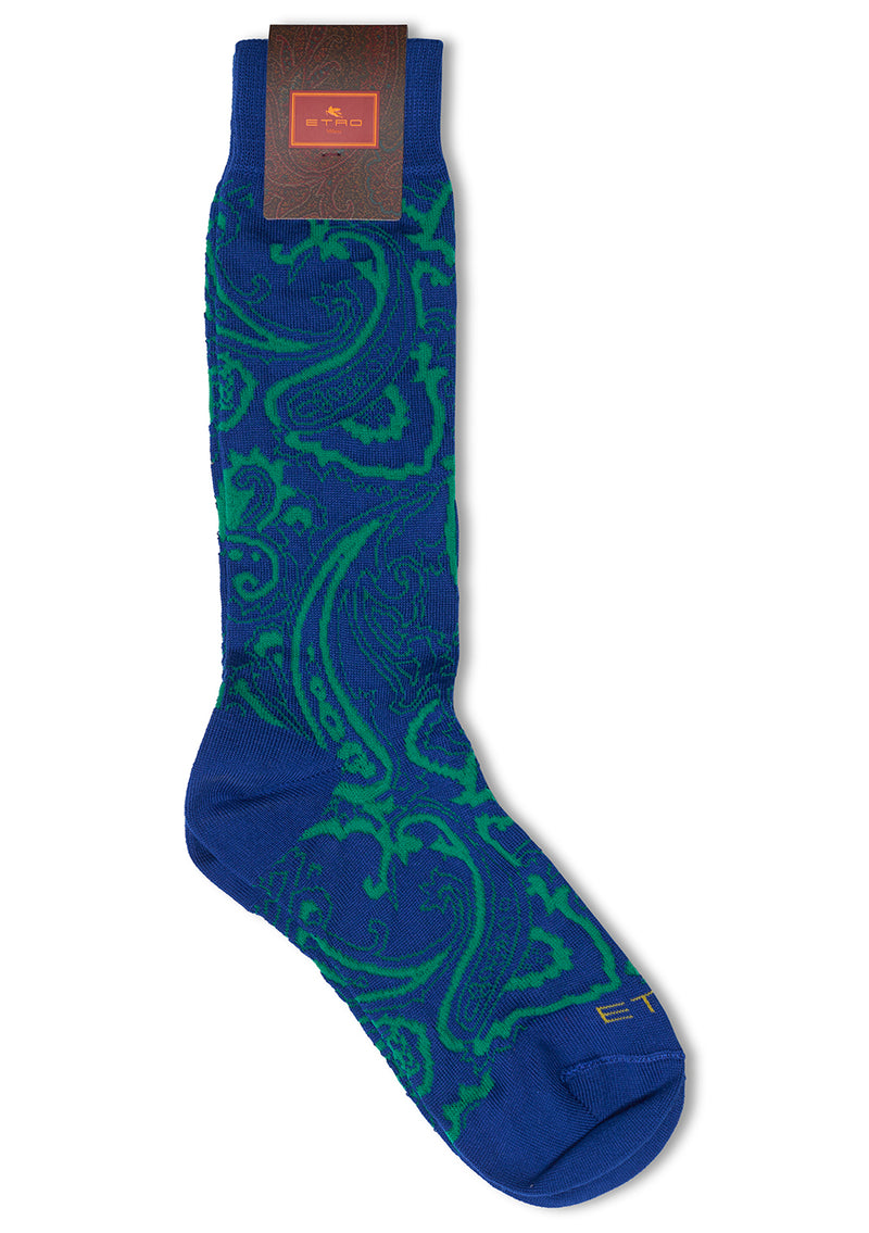 Blue & Green Socks