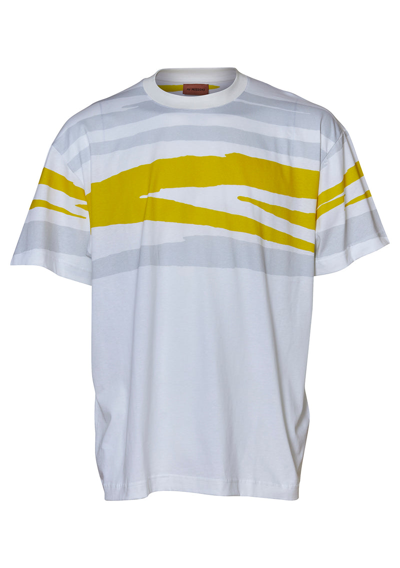 Tricolor Cotton Jersey T-shirt