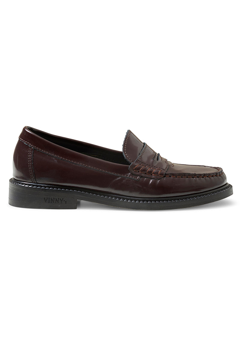 Yardee Moccasin Loafer Brown Polido