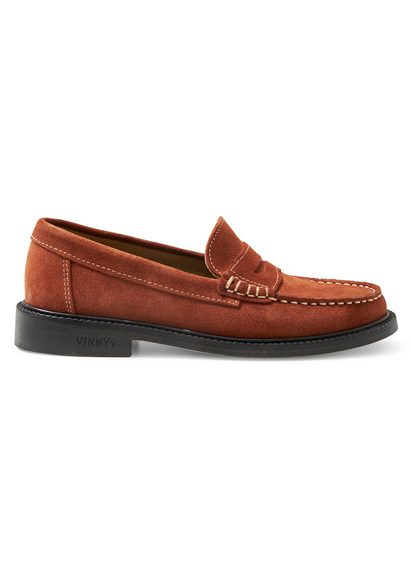 Yardee Moccasin Loafer Suede Cognac