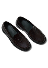 Yardee Moccasin Loafer Brown Polido