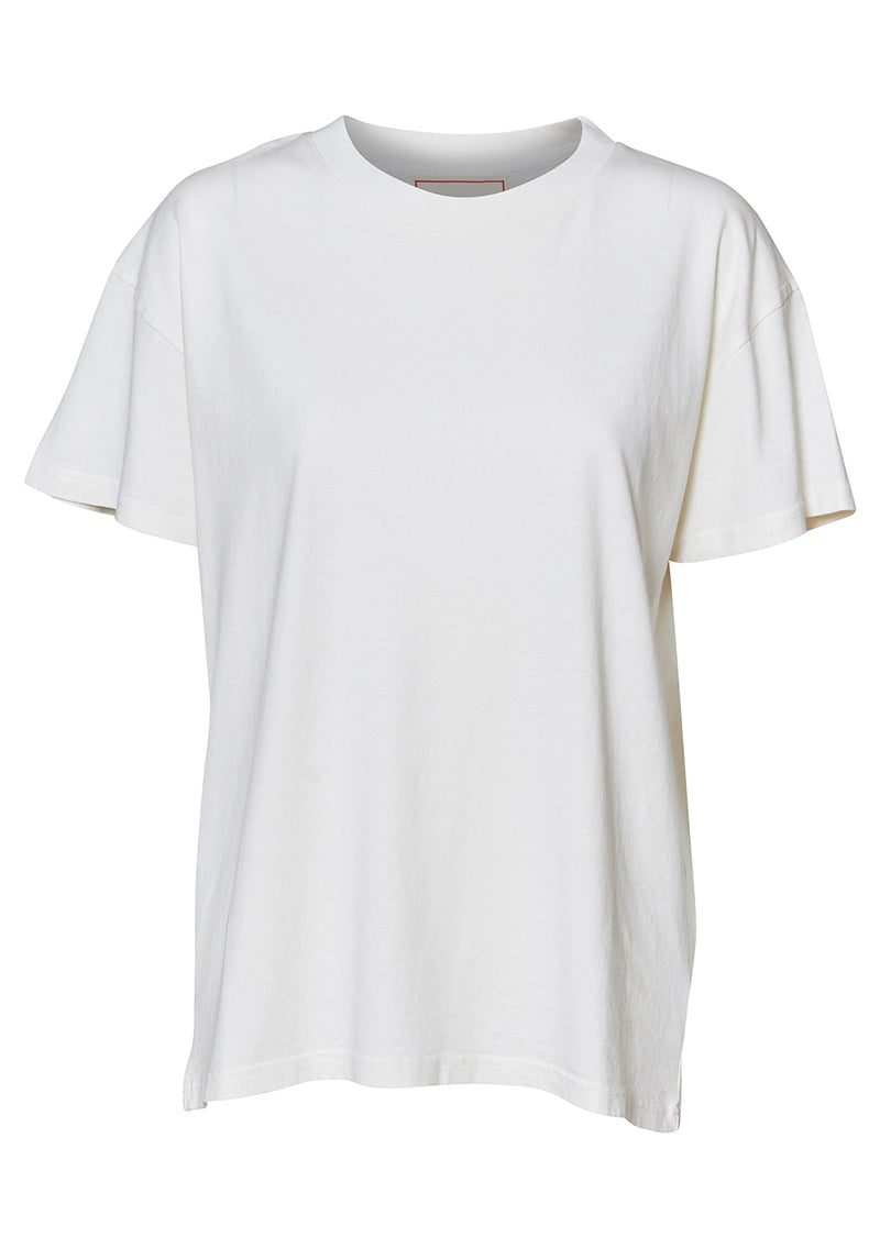Margaux Long Classic White Tee