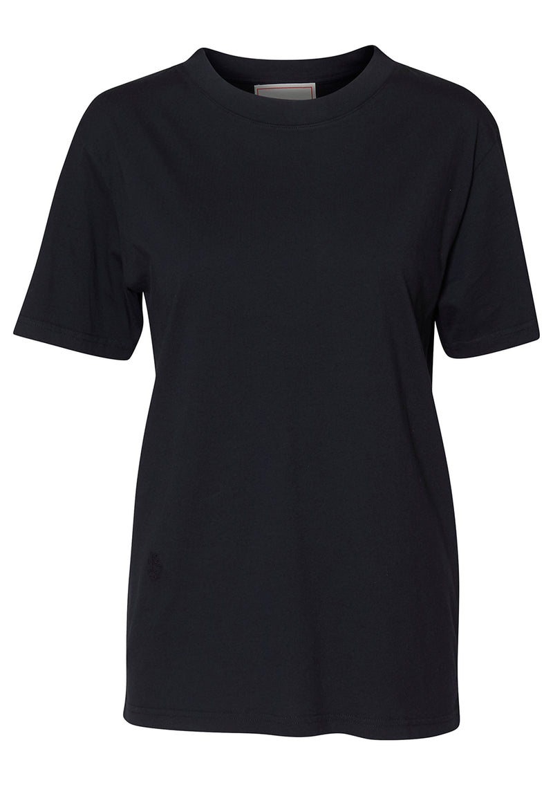 Margaux Long Classic Black Tee
