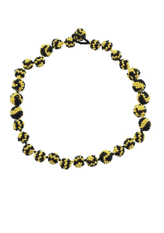Ilusión Black Yellow Necklace