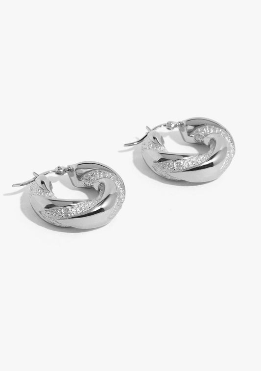 Silver Earring No. 12036