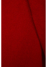 Red Cashmere Scarf Large