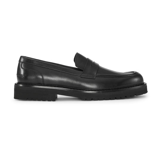 Richee Black Penny Loafer