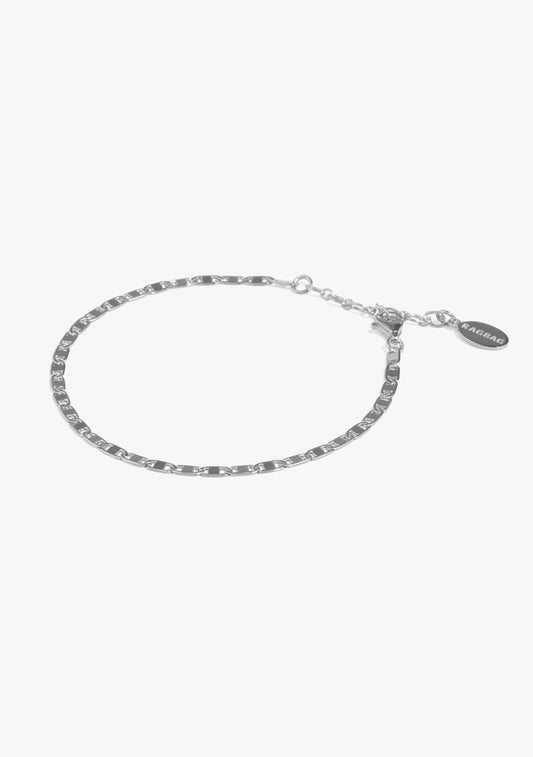 Silver Slim Chain Anklet