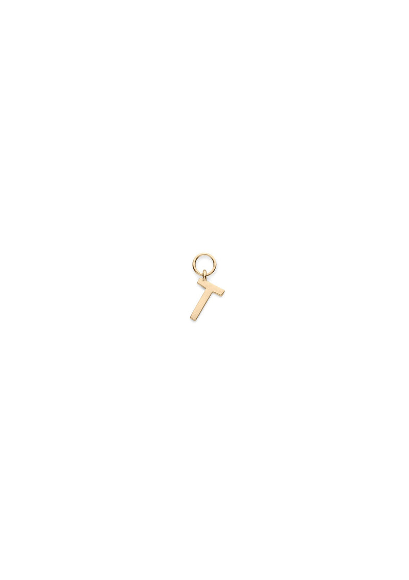 Sofie Ladefoged Cell T Letter Charm
