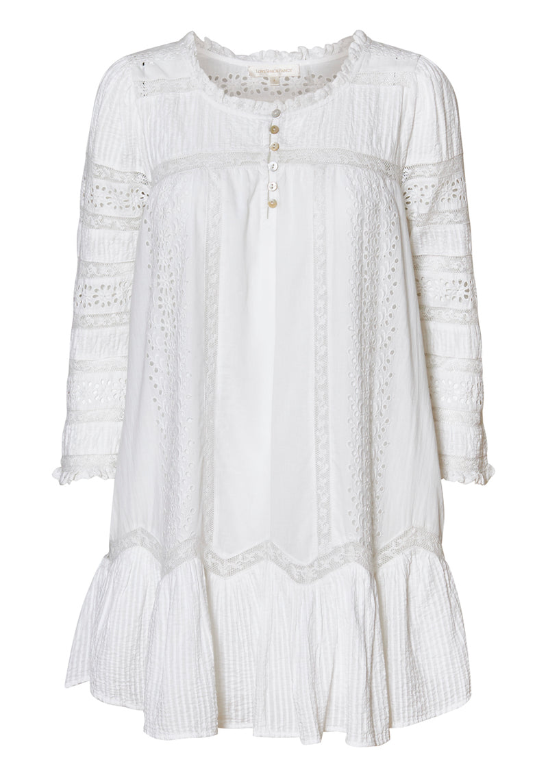 Toleda dress white