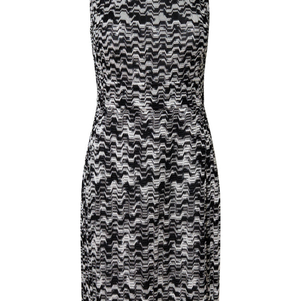 Missoni Black and White Sleeveless Dress Shop Missoni Womenswear online lot29 LOT 29