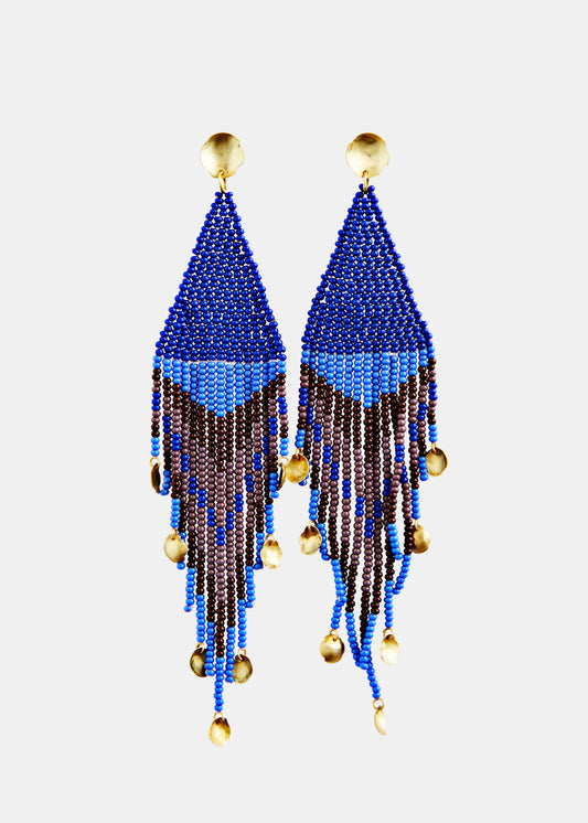 MAREgold Blue Sinaloa Dangling Earring shop online at lot29.dk